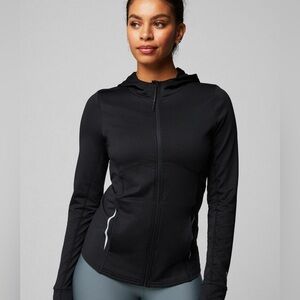 Fabletics Tech Knit Full Zip Hoodie - 3X